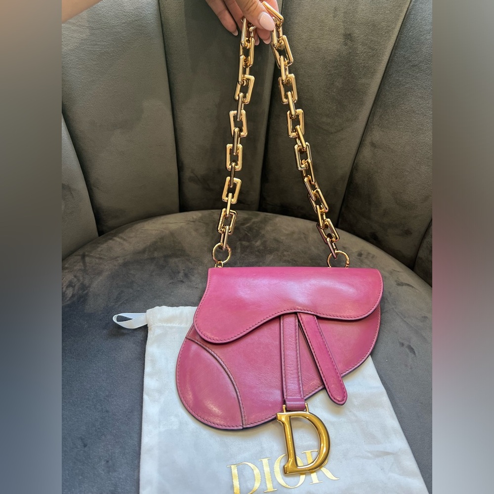 Sold- Dior saddle belt & shoulder bag - Picture 1 of 12